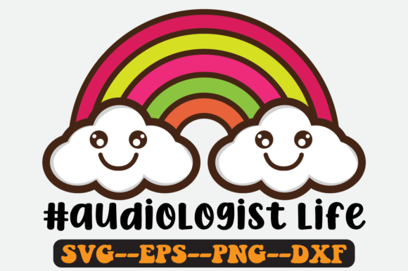 Audiologist Life Quote Retro Svg Design for Graphics and Crafts