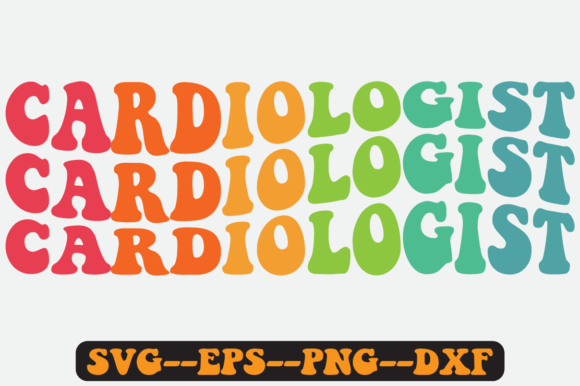 Cardiologist Quote Retro Svg Design for Graphics and Crafts