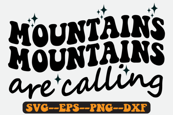 Mountains Are Calling Quote Retro Svg Review
