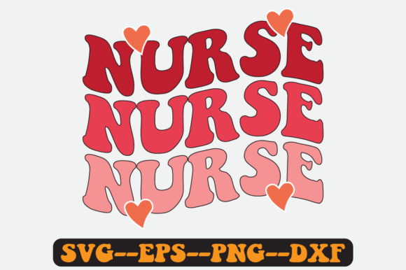 Nurse Quote Retro Svg Design for Graphics and Crafts