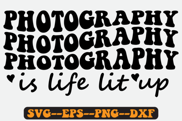 Photography is Life Lit Up Retro Svg Review