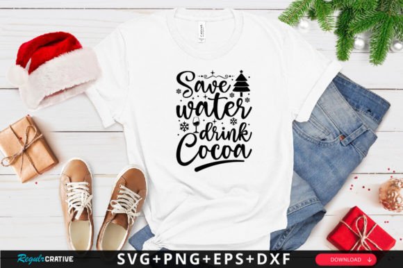 Save Water Drink Cocoa SVG Design: A Crafts and Graphics Review